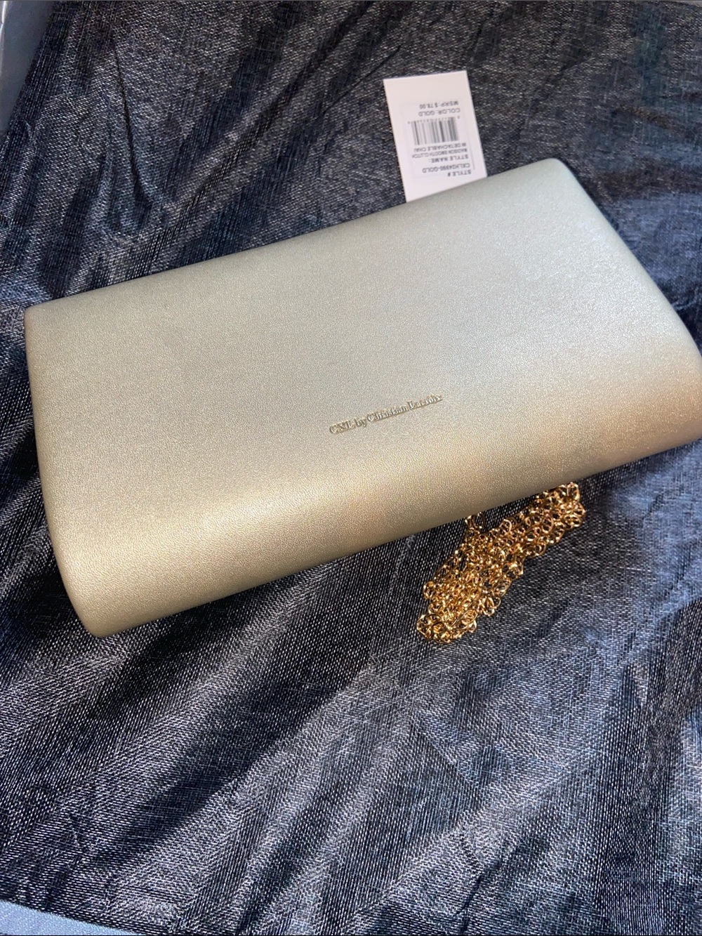 Christian Lacroix Madison Chain Clutch NWT - Picture 2 of 6